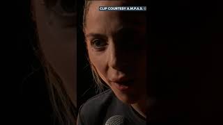 Lada Gaga opts for stripped down, emotional Oscar performance