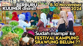 FESTIVAL KULINER DI KAMPUNG SRAWUNG YOGYAKARTA 2024  #festivalkampungsrawung2024