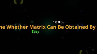 Leetcode 1886 | Determine Whether Matrix Can Be Obtained By Rotation | Python