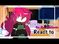 Death Is The Only Ending For The Villainess Character React to ||Manhwa||Gacha Club||