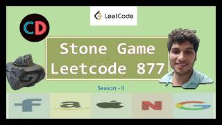 Stone Game | Leetcode 877 | Live coding session 💎💎💎