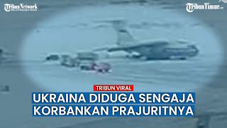 VIRAL!! Sebuah Video Menangkap Momen Pesawat Il-76 Sebelum Terjadi Insiden di Belgorod