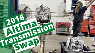 2016 Nissan Altima Transmission Removal and Replacement. CVT Swap Guide.