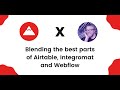 No-code Automation with Webflow, Airtable and Integromat