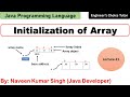 Initialization of Array in Java | Java Programming Language | Java