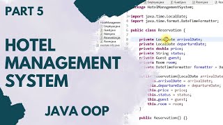 Hotel Management System using Java Object Oriented Programming (OOP) (Part 5)