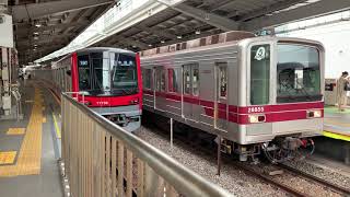 東京メトロ日比谷線中目黒駅発車シーン