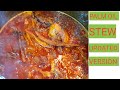 HOW TO COOK PALM OIL STEW(UPDATED VERSION). PALM OIL STEW RECIPE. HOW TO MAKE PALM OIL STEW.