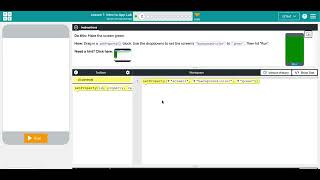 Code.org Event-Driven Programming Lesson 1 #2