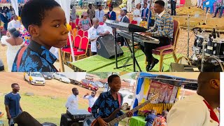 🤭wow The Youngest Bassist Live Play with Danny Keys & Acquah. At 2023 Easter Convention amazing 🤩