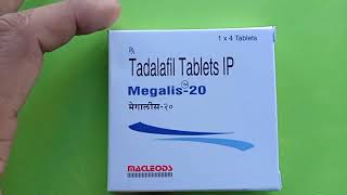 Megalis 20 MG Tablet, tadalafil tablet 20 MG, megalis tablet use in Hindi, stamina tablet