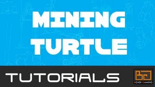 Tekkit ComputerCraft Tutorial: Mining Turtle [How To]