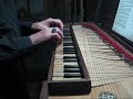 bach on replica of 1670 gellinger clavichord preludio from violin partita no. 3 played by ryan layne whitney