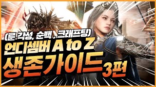 언디셈버 뉴비에서 고인물까지 A to Z 생존가이드 3편 (룬의 성장과 크래프팅의 사용 등)