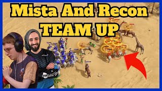 A Champion Team VS A Team of Champions | AoM Retold Experts Themista, Recon, Player, Tunison