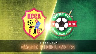 EXTENDED HIGHLIGHTS | Kampala Capital City Authority 0-0 Uganda People's Defence Force | StarTimes U