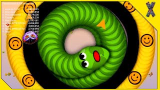 WORMS ZONE IO MAGIC GAMEPLAY 🐍 Biggest Snake #483 | Snake Games