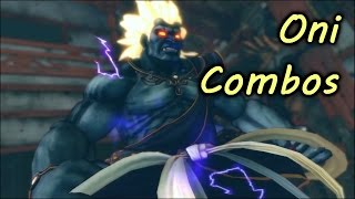USF4 Oni Combos