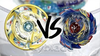 BATTLE: Maximum Garuda .8F.Fl VS God Valkyrie .6V.Rb - Beyblade Burst God/Evolution!