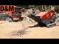 Concrete Crushing with a Red Rhino 5000