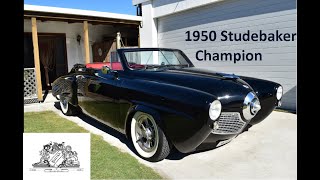 1950 Studebaker Champion with a thumping Corvette Engine Swap resulting in am awesome Exhaust Sound