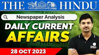 Daily News Analysis | 28 October 2023 | Current Affairs Today | OnlyIAS