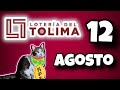 Resultado LOTERIA DEL TOLIMA Lunes 12 de Agosto de 2024