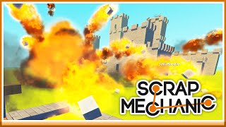 SLOTTSKRIGET är tillbaka! - Scrap Mechanic Tävling med Toffe!