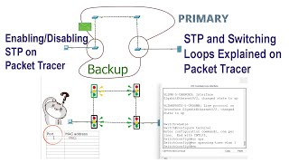 STP and Switching Loops Explained | How to Enable or Disable STP | Packet Tracer Example