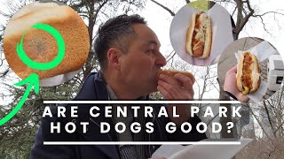 Are Central Park Hot Dogs ANY GOOD?  | NYC Hot Dog Stands