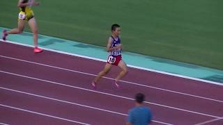 20190803鞘ヶ谷記録会 一般高校男子5000m決勝第5組