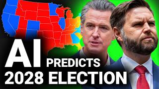 I Asked AI To Predict The 2028 Election... JAW-DROPPING RESULTS!