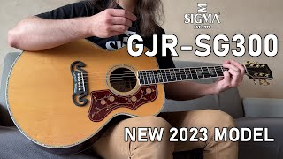 SIGMA GJR-SG300 jumbo - Review of a brand new 2023 acoustic guitar model