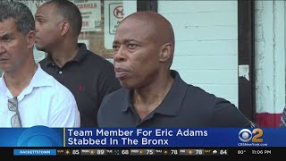 Member Of Mayoral Candidate Eric Adams' Campaign Team Stabbed In Bronx