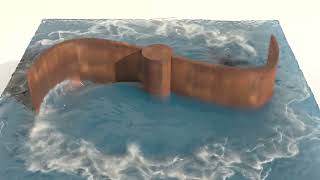 Blender 3D: FLIP versus APIC fluid Simulation