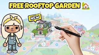 FREE UNLOCK ROOFTOP GARDEN APARTMENT! TOCA BOCA FREE CODE 2025