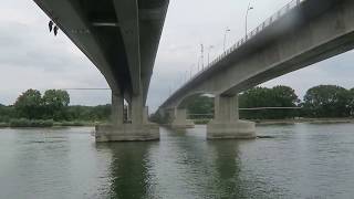 Panorama Weitblick die Brücke relax, Worms 2017