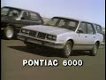 1982 pontiac 6000 commercial