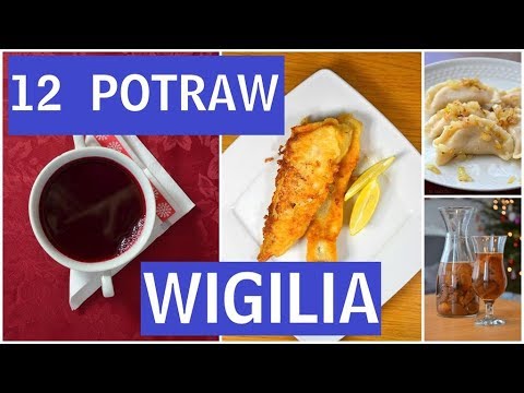 12 POTRAW WIGILIJNYCH /potrawy Wigilijne 🎅🎄⛄!!! - [Atlas Smaków] - YouTube