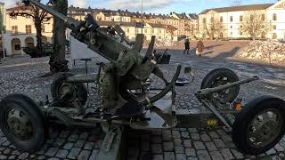 BOFORS 40MM AUTOMATIC CANNON IN STOCKHOLM