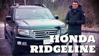 2013 Honda Ridgeline (Хонда Риджлайн) 1-го поколения - удобный пикап для активного образа жизни