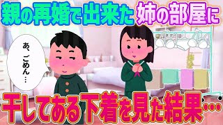 【2ch馴れ初め】 親の再婚で出来た姉の部屋に干してある下着を見た結果… 【ゆっくり解説】