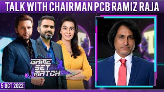 Game Set Match with Sawera Pasha, Adeel Azhar | Chairman PCB Ramiz Raja and Shahid Afridi | SAMAA TV