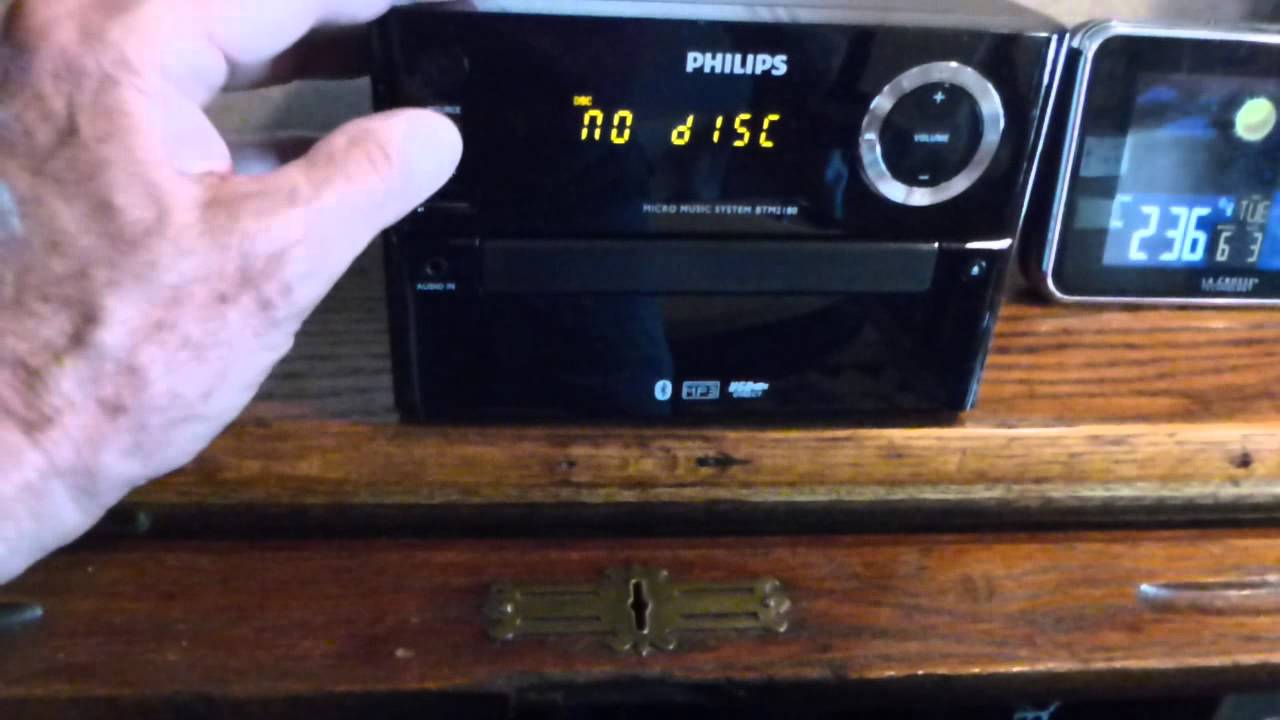 Philips BTM2180 Micro Music System - YouTube