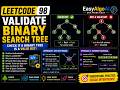 LeetCode 98 - Validate Binary Search Tree | EasyAlgoAI