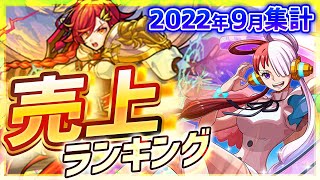 【9月版】スマホゲーム売上ランキングベスト10！