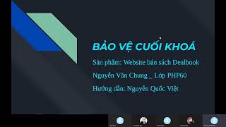 Website bán Sách Code bằng PHP MVC - Nguyễn Văn Chung PHP60