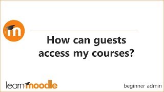 How can guests access my courses?