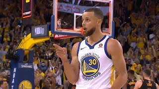 Stephen Curry Hits Deep Buzzer-Beater - Game 1 | Cavaliers vs Warriors | 2018 NBA Finals