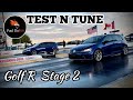 Golf R Test and Tune with Stage 2 EQT // 1320 Drag Racing 🏁